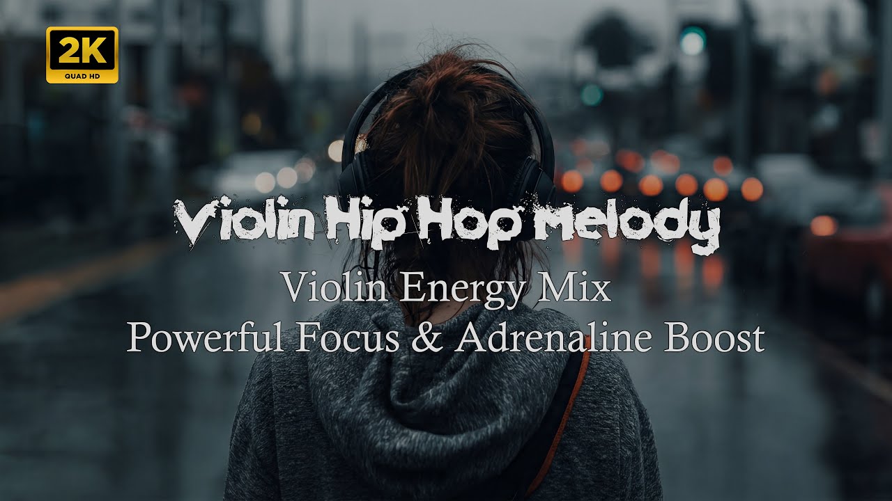 Violin Energy Mix | Powerful Focus & Adrenaline Boost - Violin Hip Hop Melody