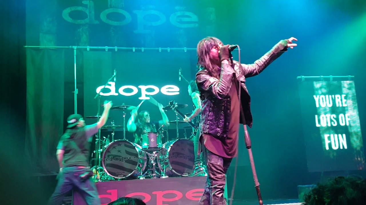 DOPE 2016 REUNION TOUR LIVE IN ANAHEIM CA - YOU SPIN ME ROUND