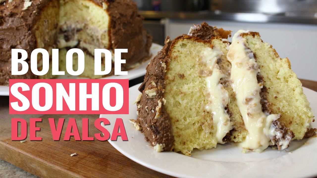 BOLO DE SONHO DE VALSA