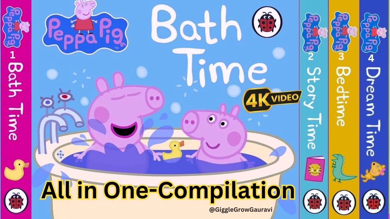 Best Peppa Pig Bedtime Library Books for a Peaceful Night | 📚Stories for Kids Read Aloud