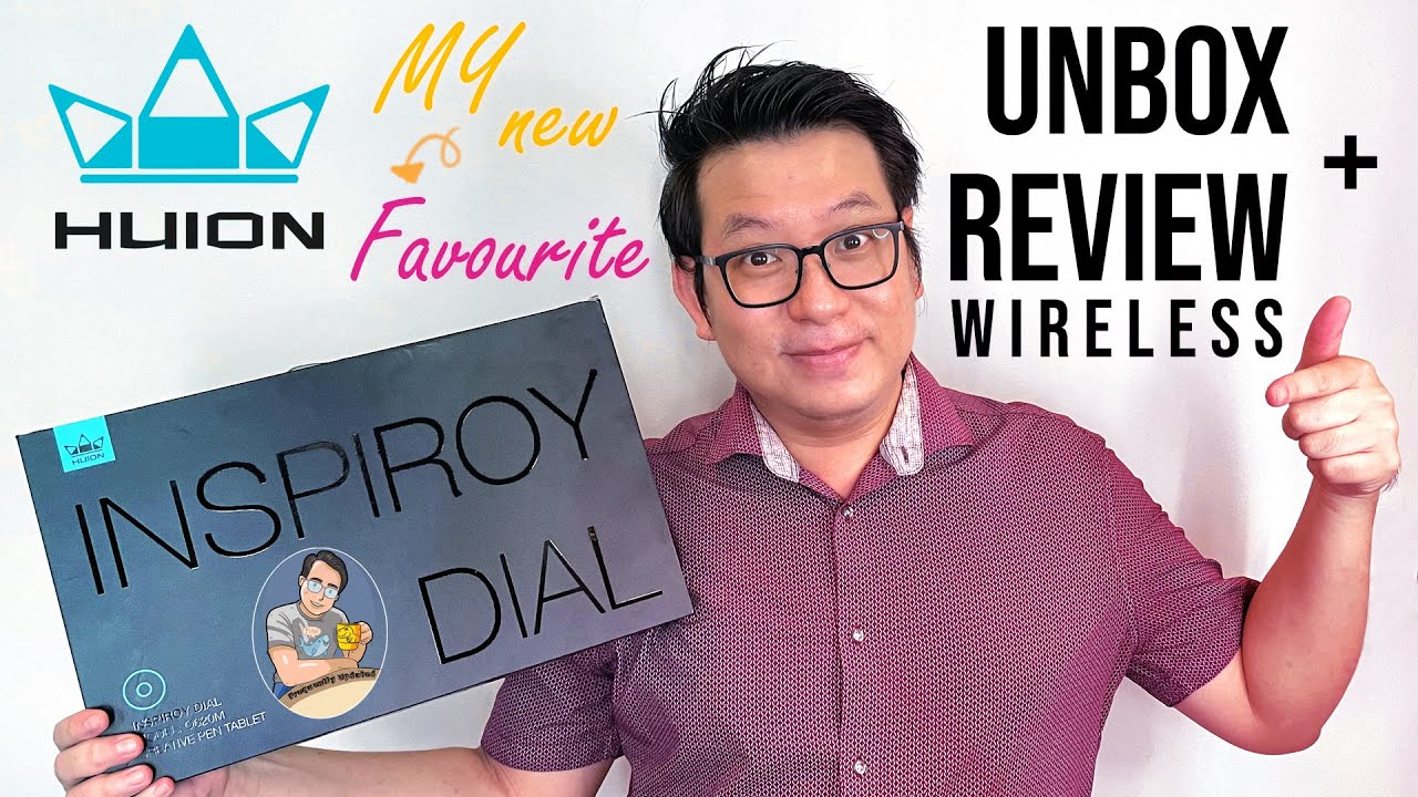 Huion Inspiroy Dial Q620M | Unbox + First Impression + Detail Review
