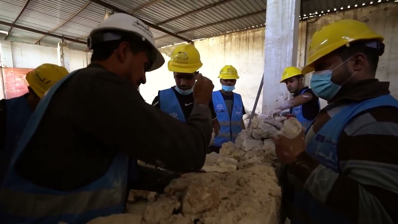ICCROM Heritage Recovery Programme in Mosul - stone mansory.