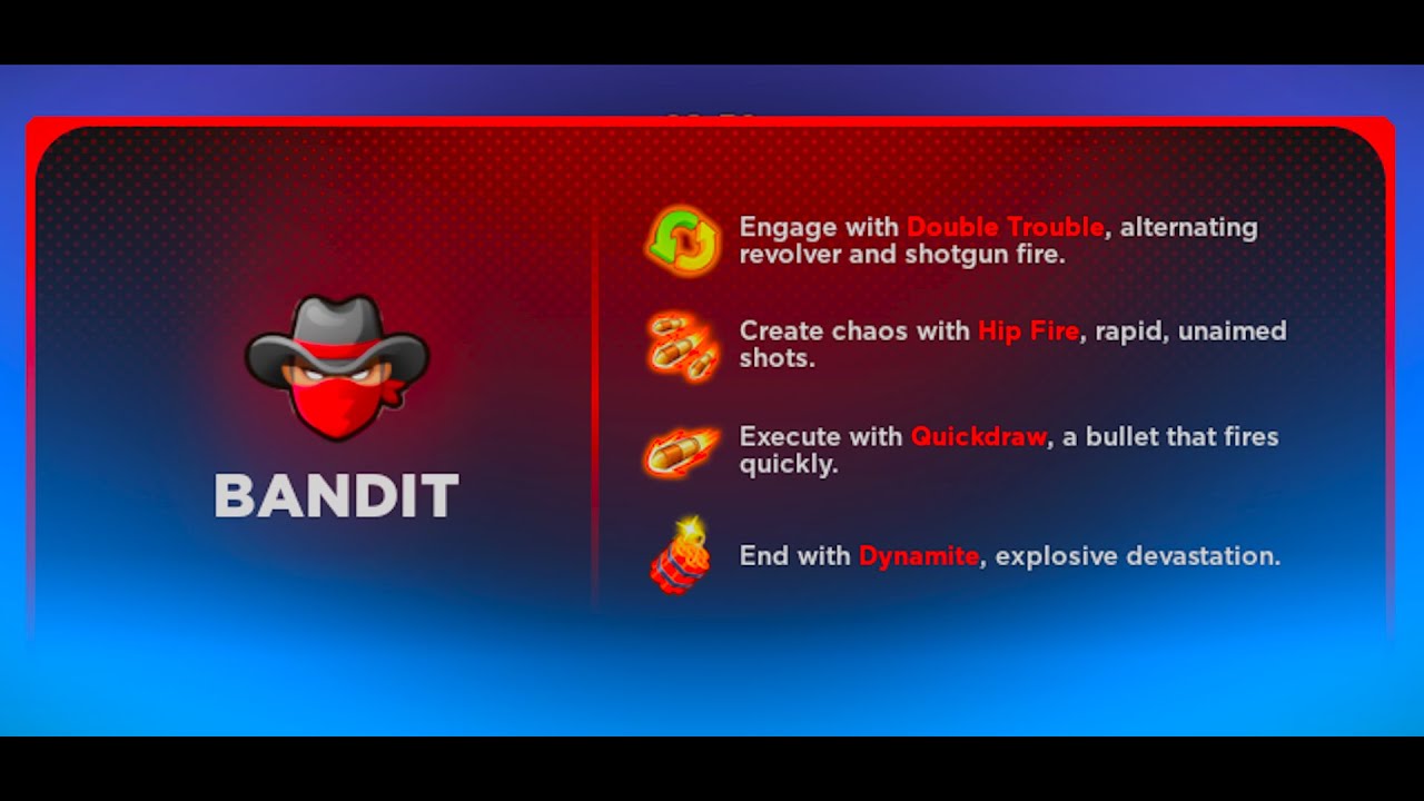 Roblox Project Smash playing as BANDIT  gameplay