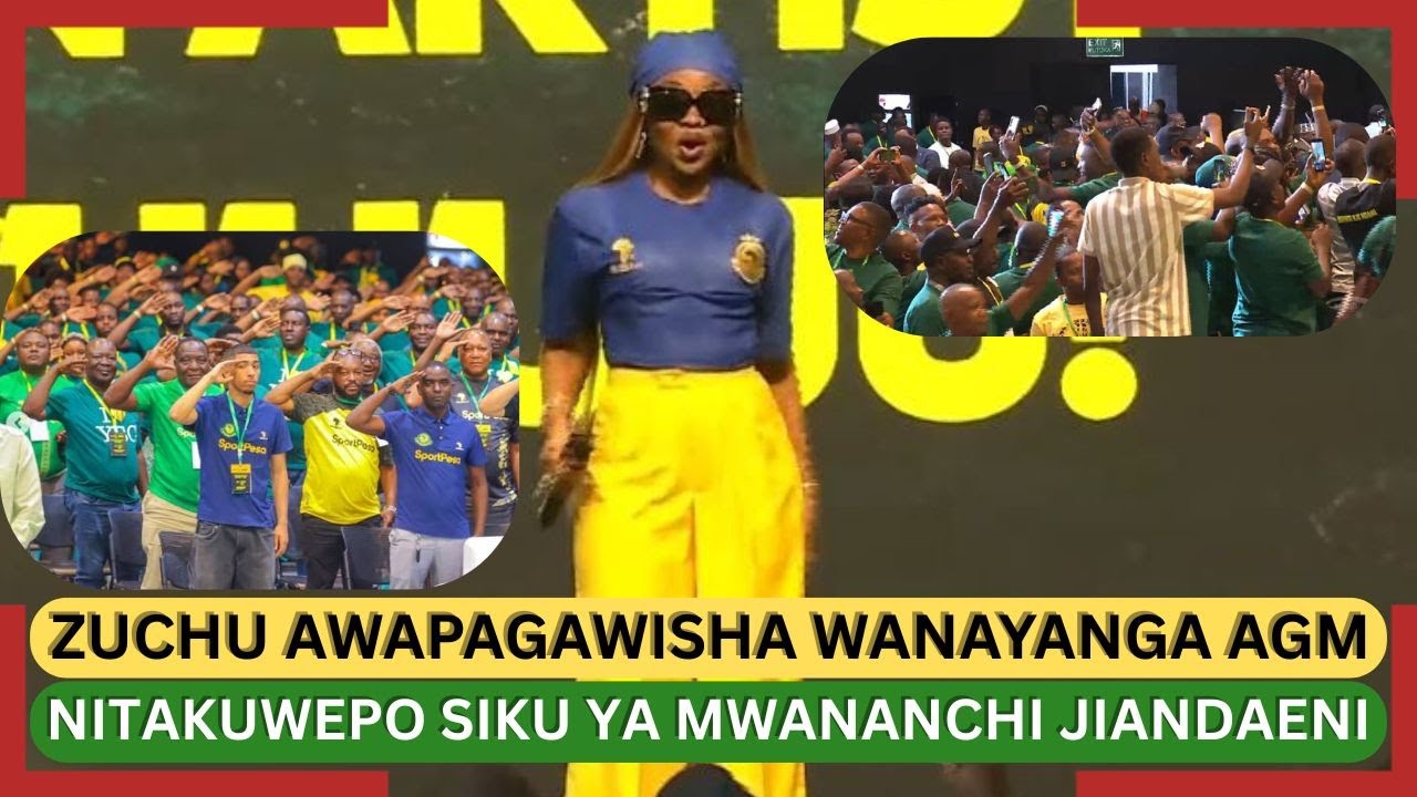 TAZAMA BALAA LA ZUCHU MKUTANO MKUU WA YANGA/ALIKAMWE ASEMA MGENI RASMI YANGA DAY