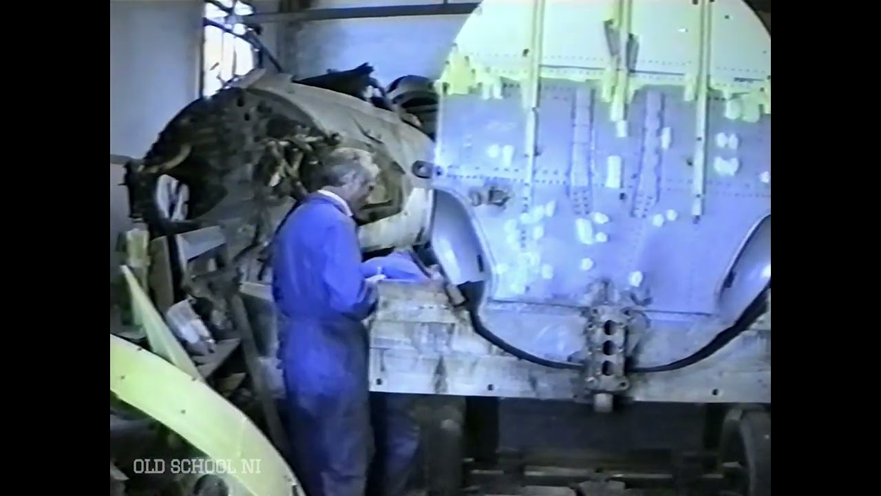 Behind the scenes at the Ulster Aviation Society in the 1990s - Commitment to Aircraft Restorations
