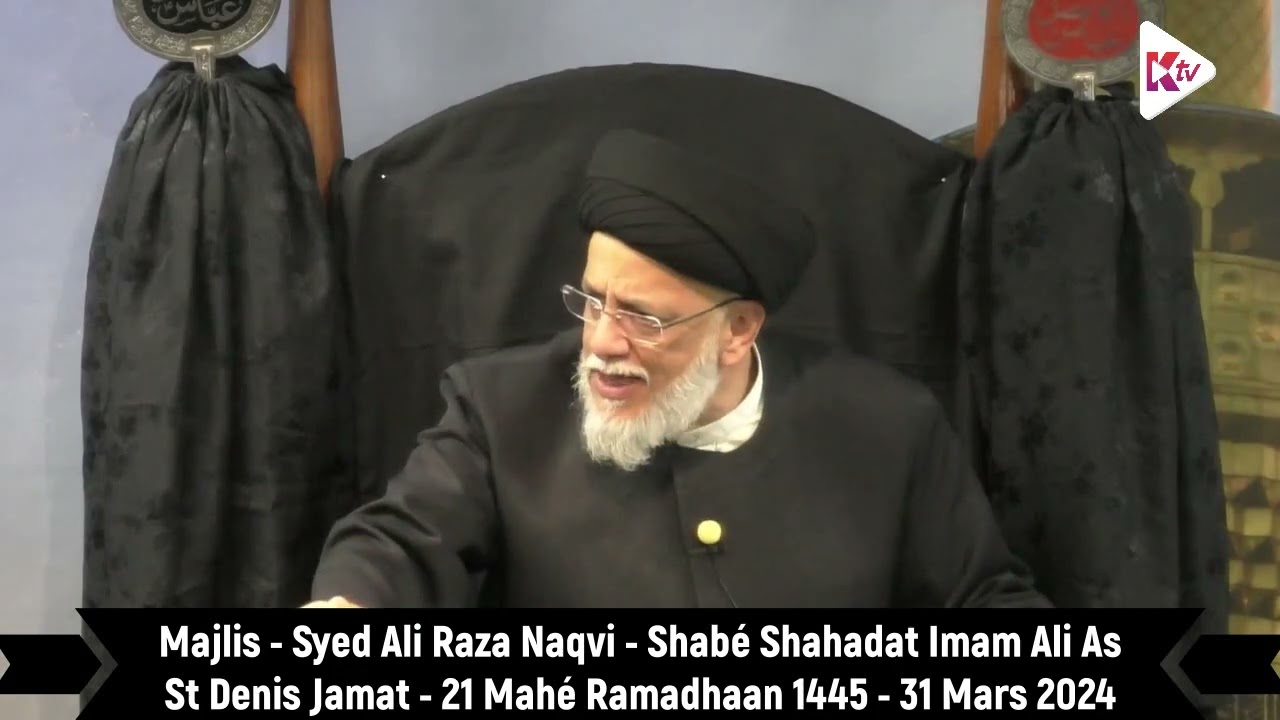 Run Nord - Shabé Shahadat Imam Ali As - 21Mahe Ramadhaan1445 - Majlis Syed Mohammad Naqvi