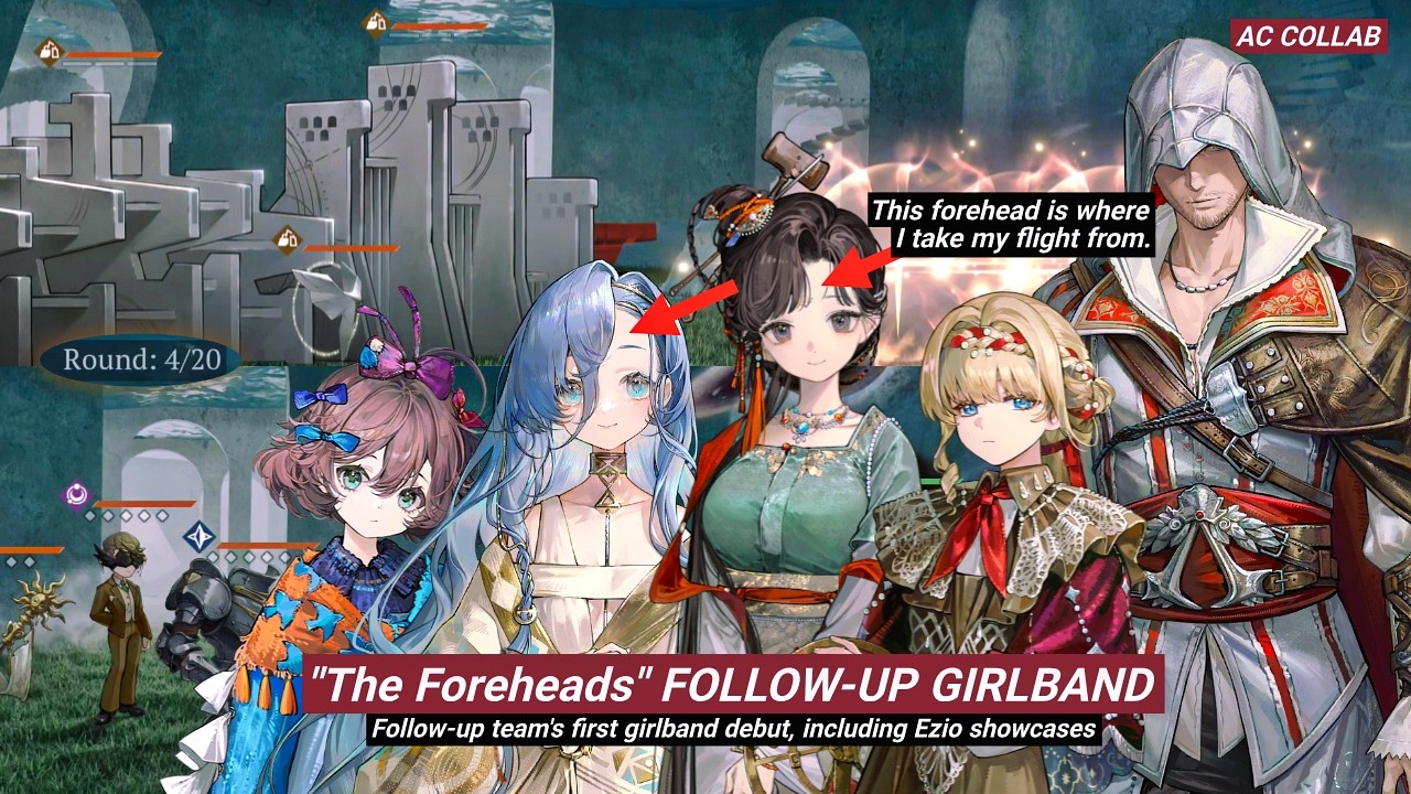 THE RISE OF FOLLOW-UP GIRLBAND • The Foreheads & Ezio Debut (vAC Collab)