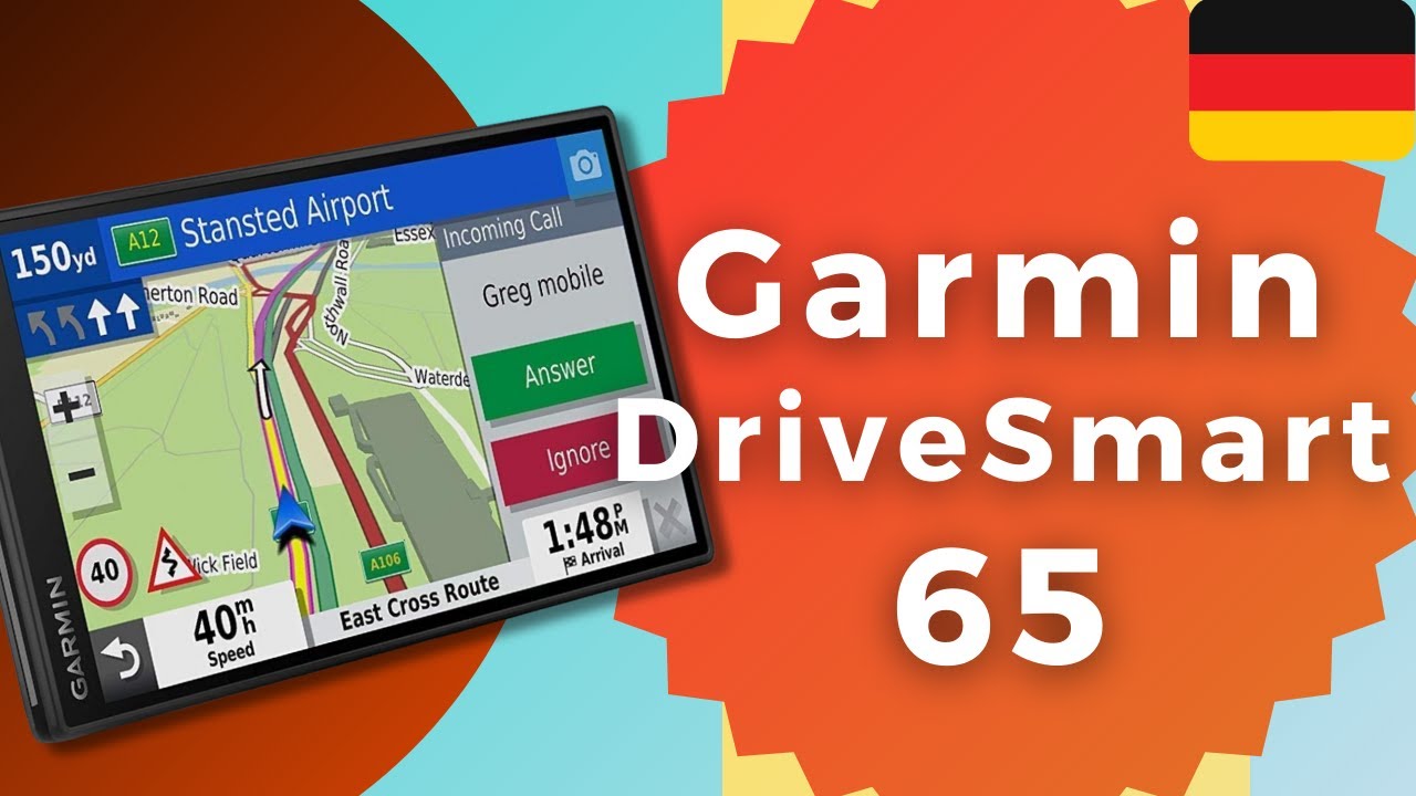 Garmin DriveSmart 65 – Beste Auto-GPS 2024 [DE]