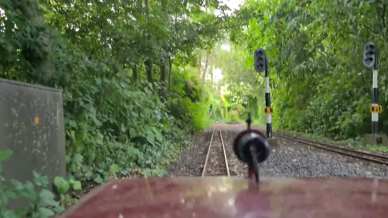 Volledig rit met de Snuf bij Stoomgroep West Zuiderpark Den Haag. www.stoomgroepwest.nl