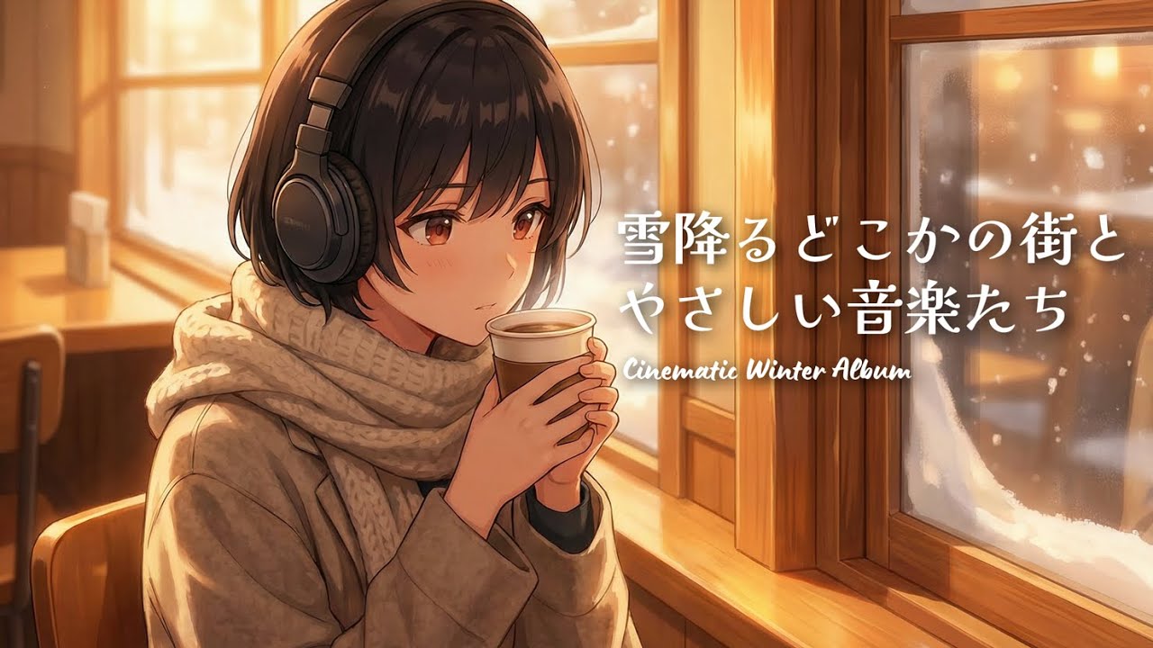 雪降るどこかの街と、やさしい音楽たち｜Cinematic Winter Album