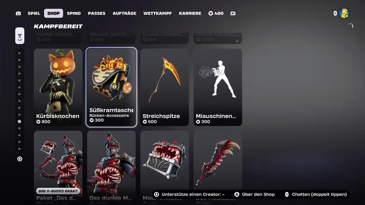 Fortnite Deutsch Live bis zum shop