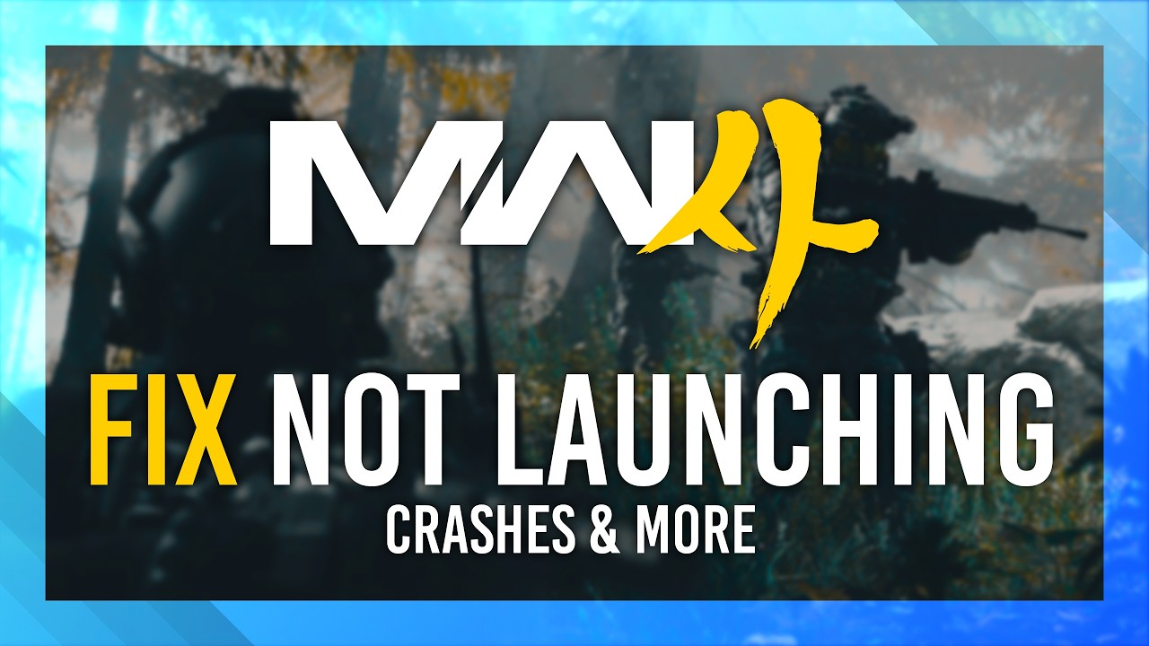 Fix Crash on Startup/Not Launching | MW4 | Complete Guide