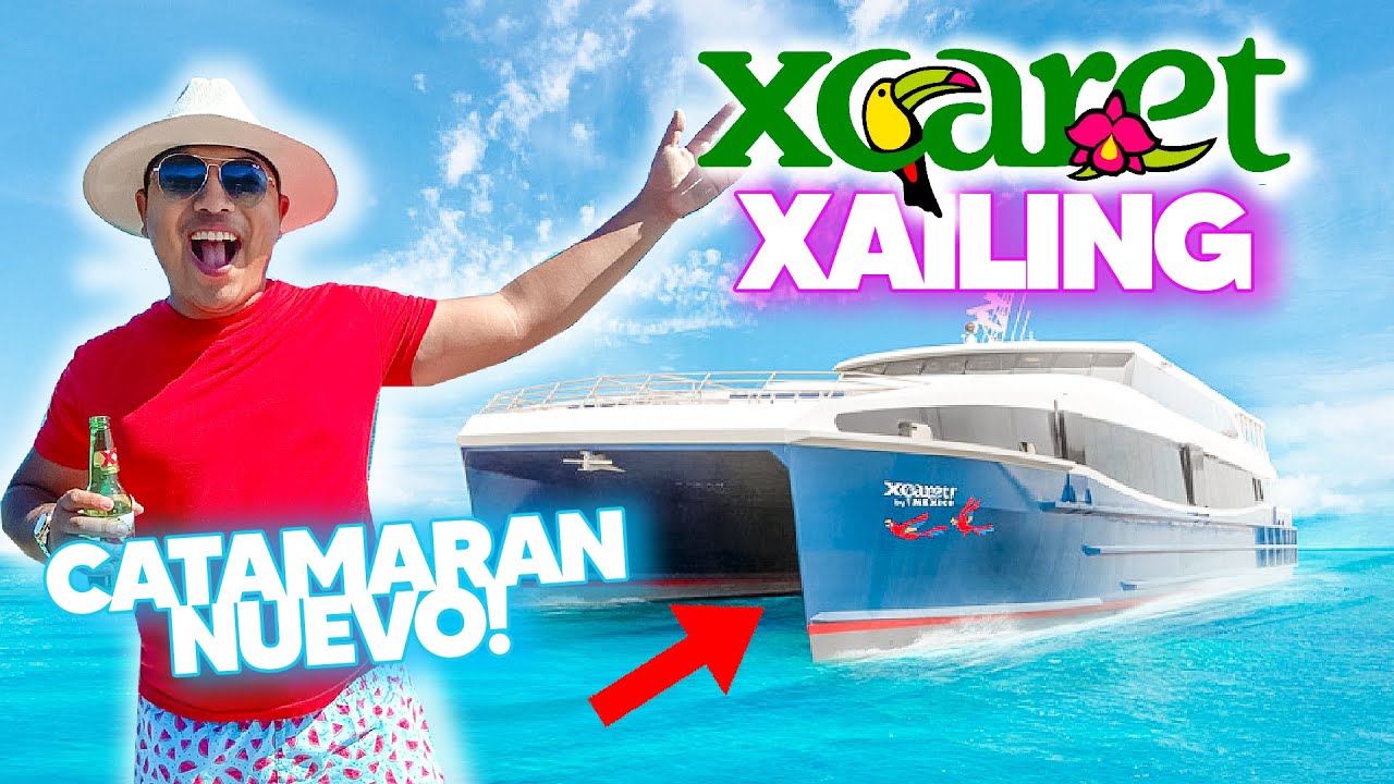 🛳️ XCARET XAILING: El NUEVO Ferry en CANCÚN de XCARET ✅ ¡Lo que NADIE TE DICE! 🔴 Precios & Horarios