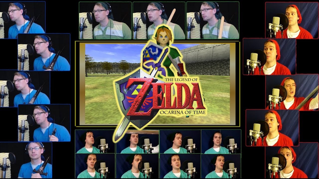 Zelda Ocarina of Time - Hyrule Field Theme Acapella - ft. Jaron Davis & Mr Dooves
