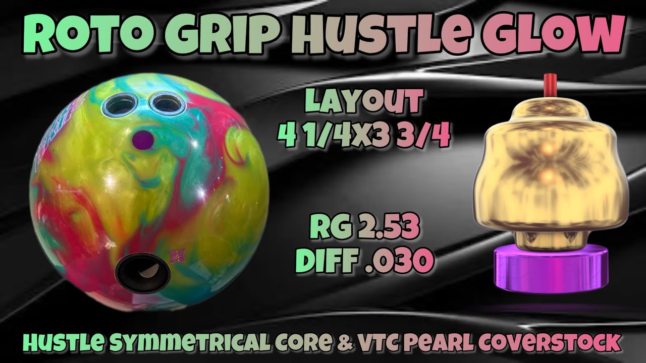 Roto Grip Hustle Glow Bowling Ball Review