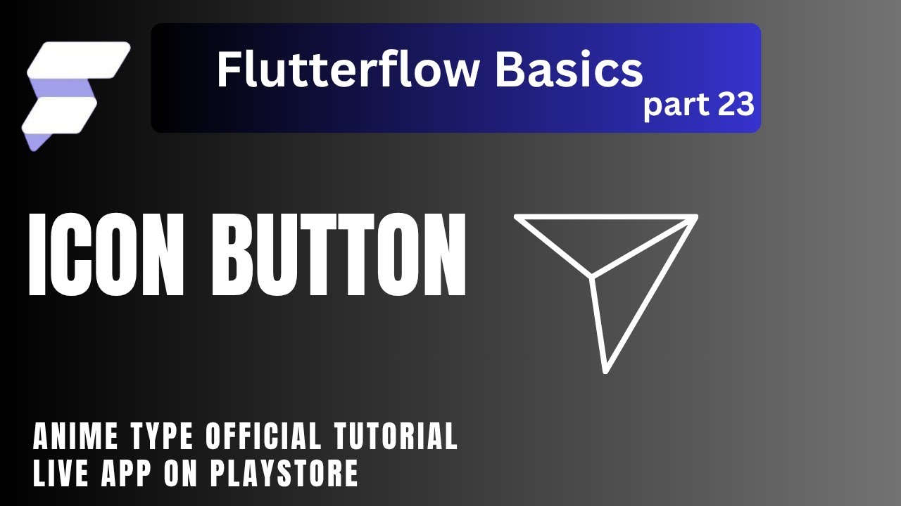 Как использовать значок кнопки в FlutterFlow
