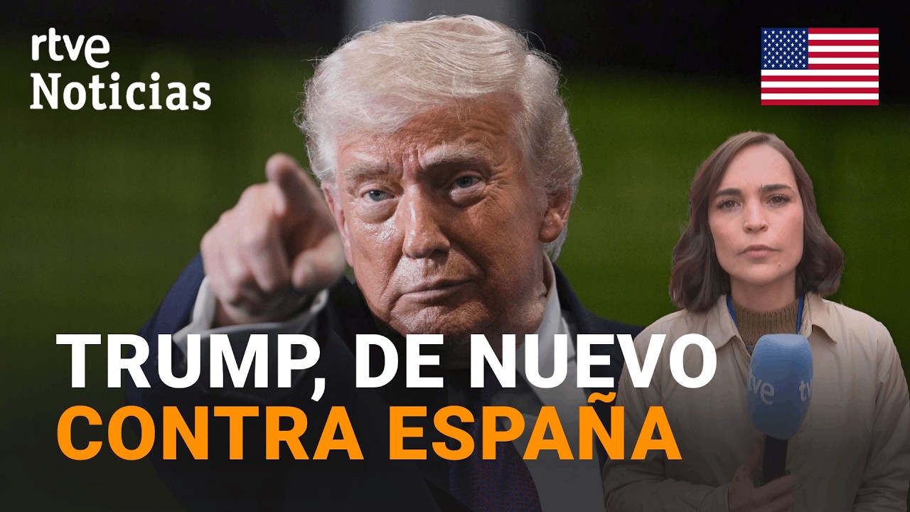GUERRA ORIENTE MEDIO | TRUMP ARREMETE otra vez contra ESPAÑA | RTVE Noticias