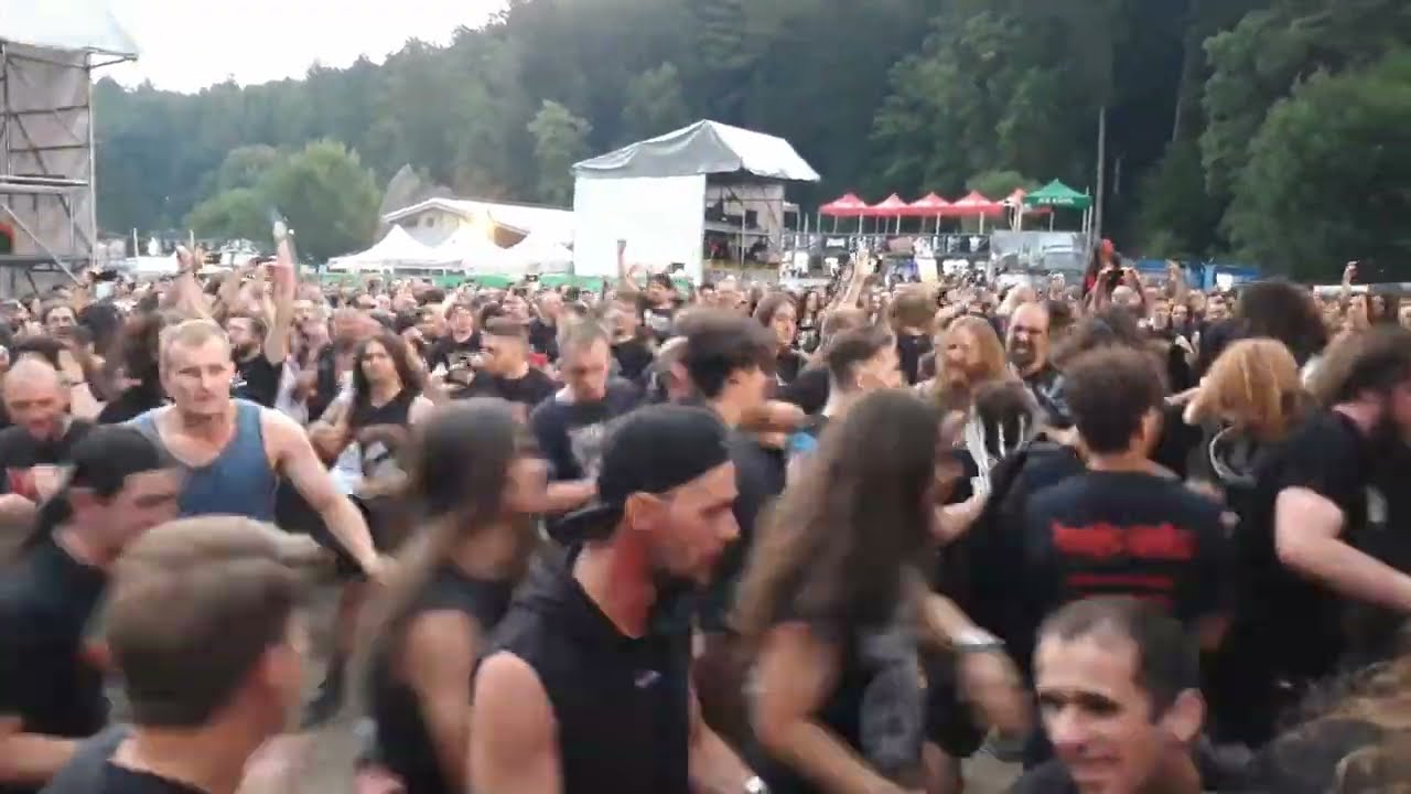 ROTTING CHRIST - Mosh Pit  (ROCKSTADT EXTREME FEST - DAY 4)