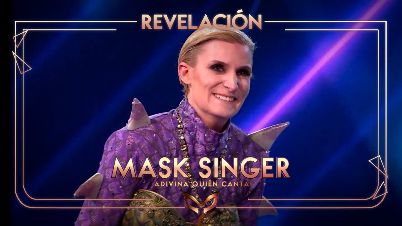 María Zurita, desenmascarada como la Dragona | Mask Singer: Adivina quién canta