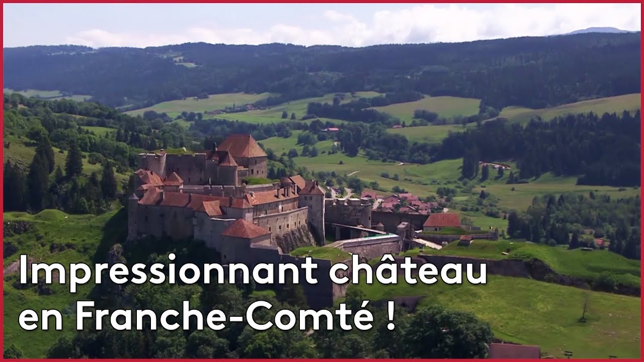 Impressionnant château en Franche-Comté !