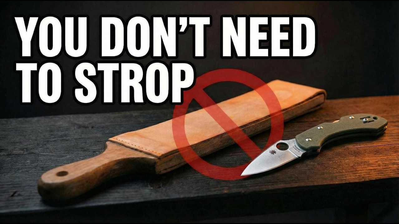 You Don't Need to Strop - Microscope Proof