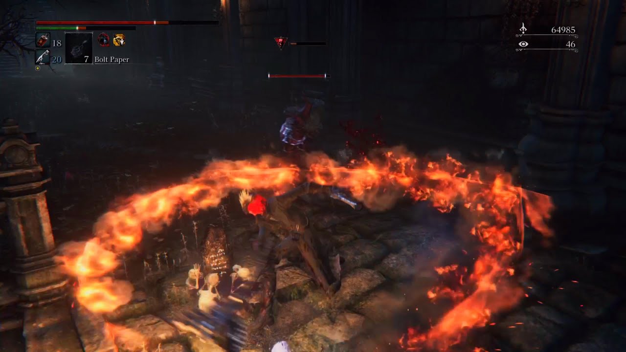 Level 120-150 duels at Mergo’s Loft (Bloodborne pvp)