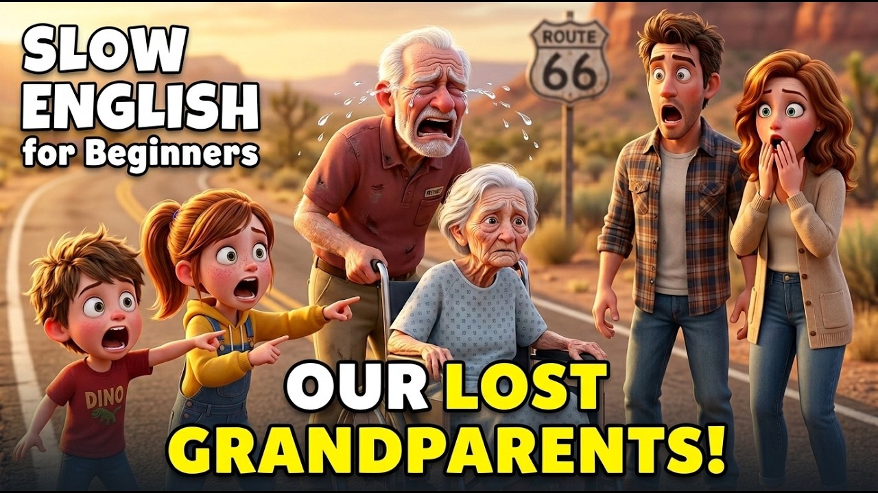 The Lost Grandparents 😭Sad Story ❤️ | Easy English Listening Practice (for Beginner)