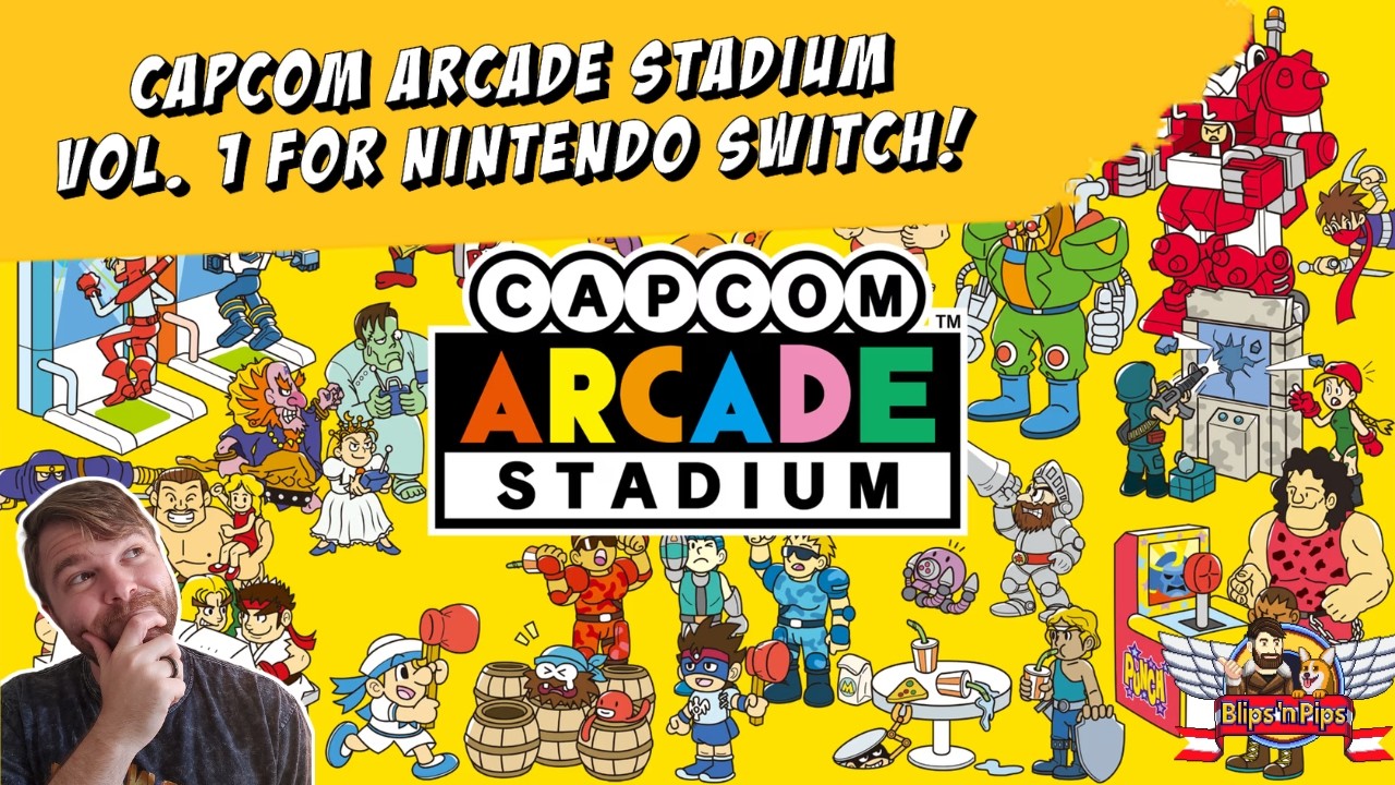 Capcom Arcade Stadium Vol. 1 (Все 32 игры!)