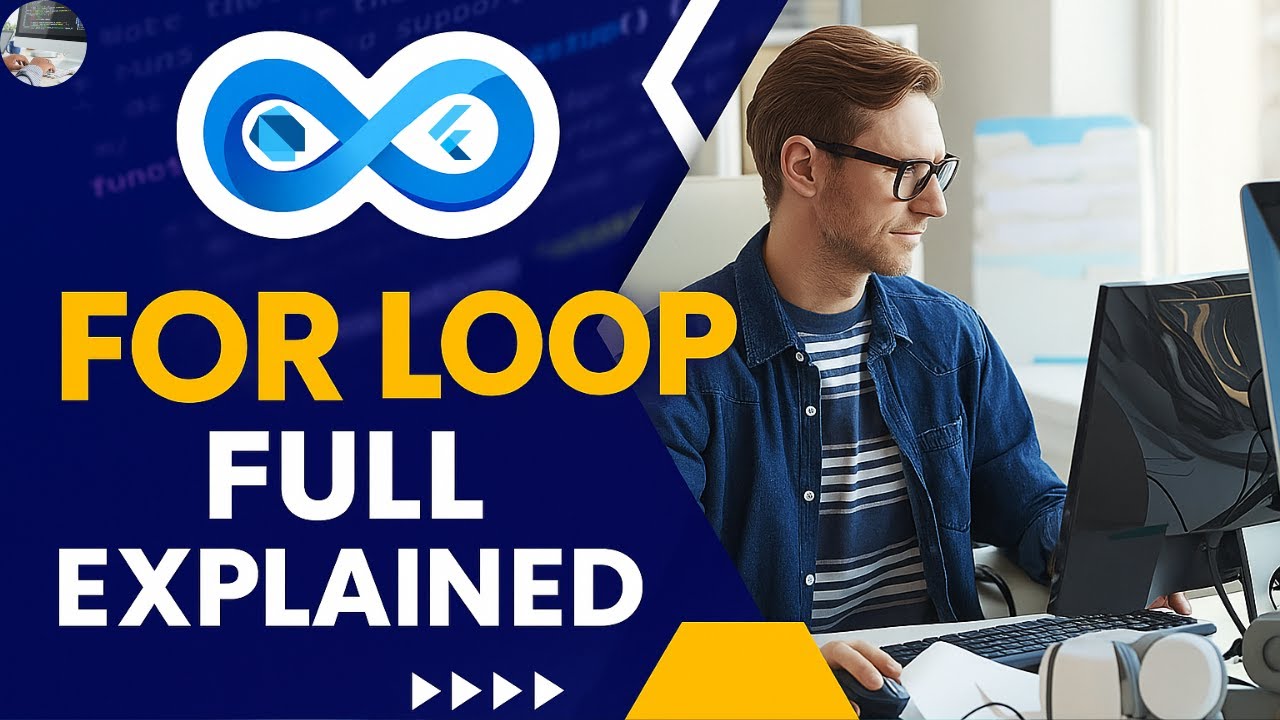 For Loop in Dart|Flutter dart Tutorial-uz developer