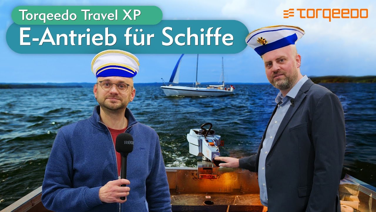 Schiffe fahren auch elektrisch! E-Motor und Akku fürs Boot.