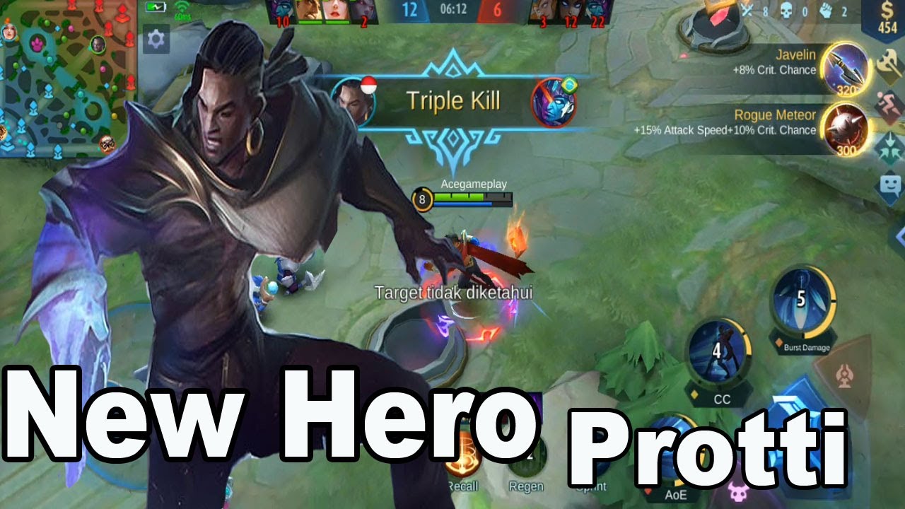 New Hero Protti Gameplay - Mobile Legends Bang Bang