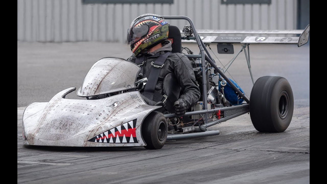 SUZUKI GSXR1216 POWERED DRAG KART - 1/4 MILE 9.17 @ 138mph
