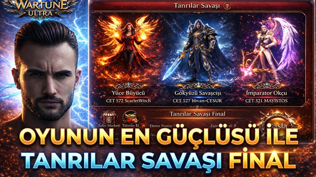 HBVAN İLE TANRILAR SAVAŞI FİNAL !! Wartune Ultra Türkçe