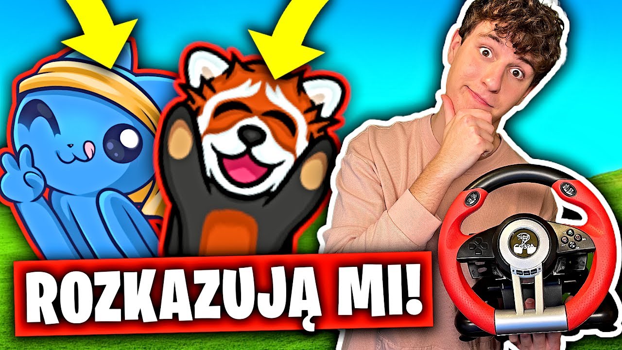 YouTuberzy ROZKAZUJĄ MI w Fortnite Sezon 4