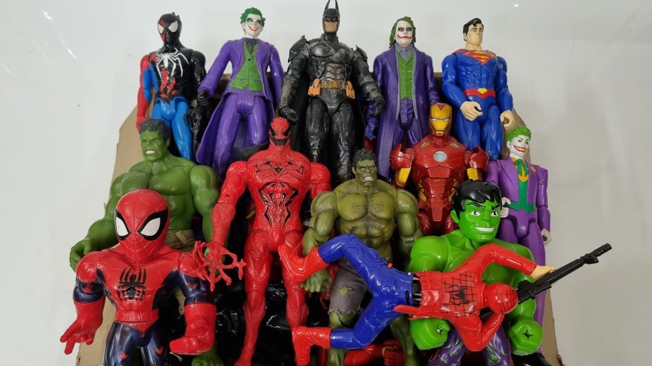 SPIDERMAN vs HULK vs IRONMAN AVENGERS CAPTAIN AMERICA,VENOM CARTOON, THANOS,BATMAN AVENGERS ASSEMBLE
