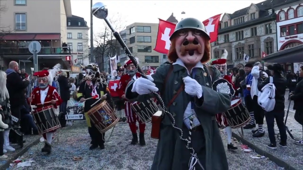 Basler Fasnacht 2022 - Mittwuch | Guggemuusig Ohregribler
