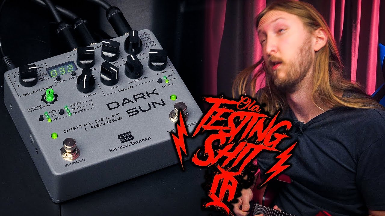 DARK SUN - MARK HOLCOMB of Periphery and Seymour Duncan teams up