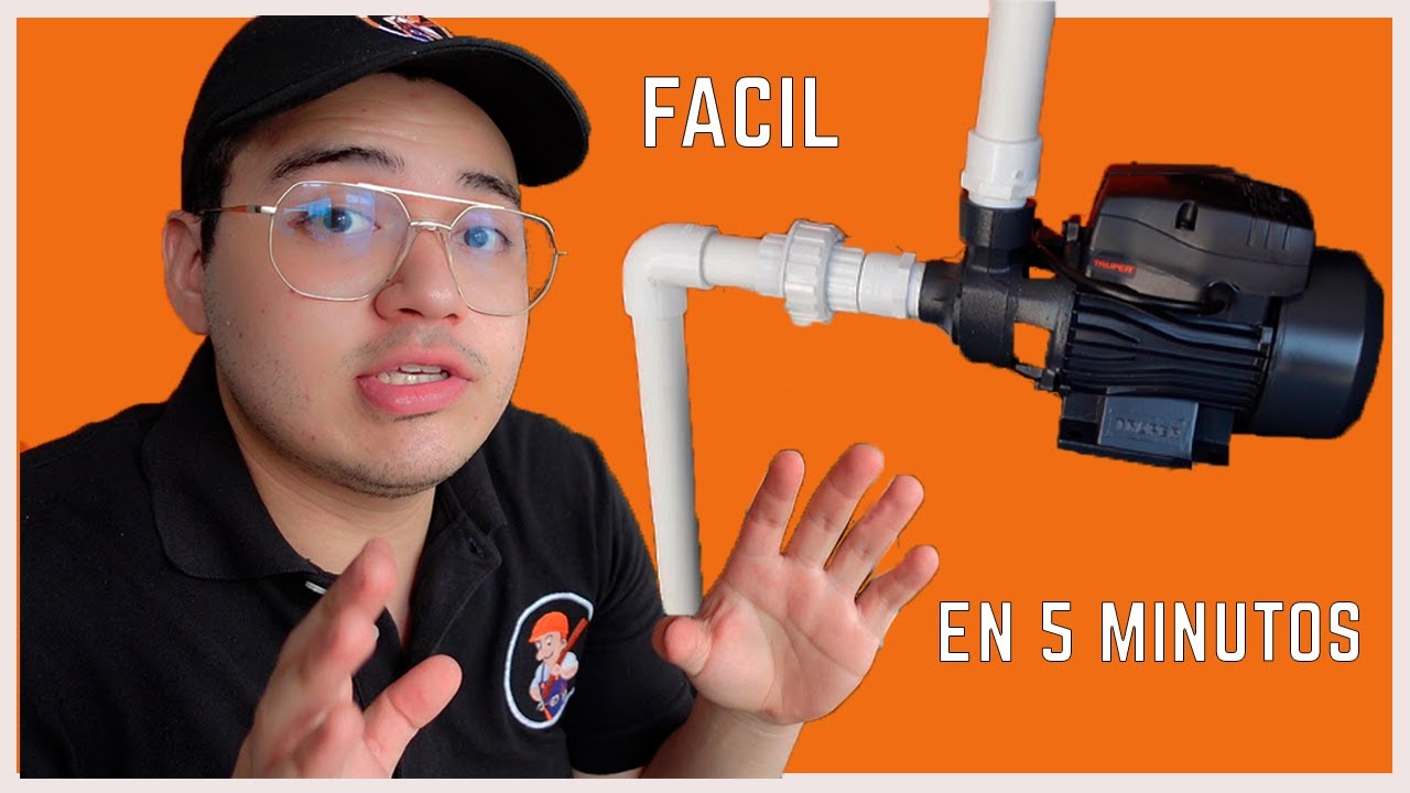 Cómo INSTALAR Bomba de Agua, Paso a Paso, FACIL, en 5 Minutos.