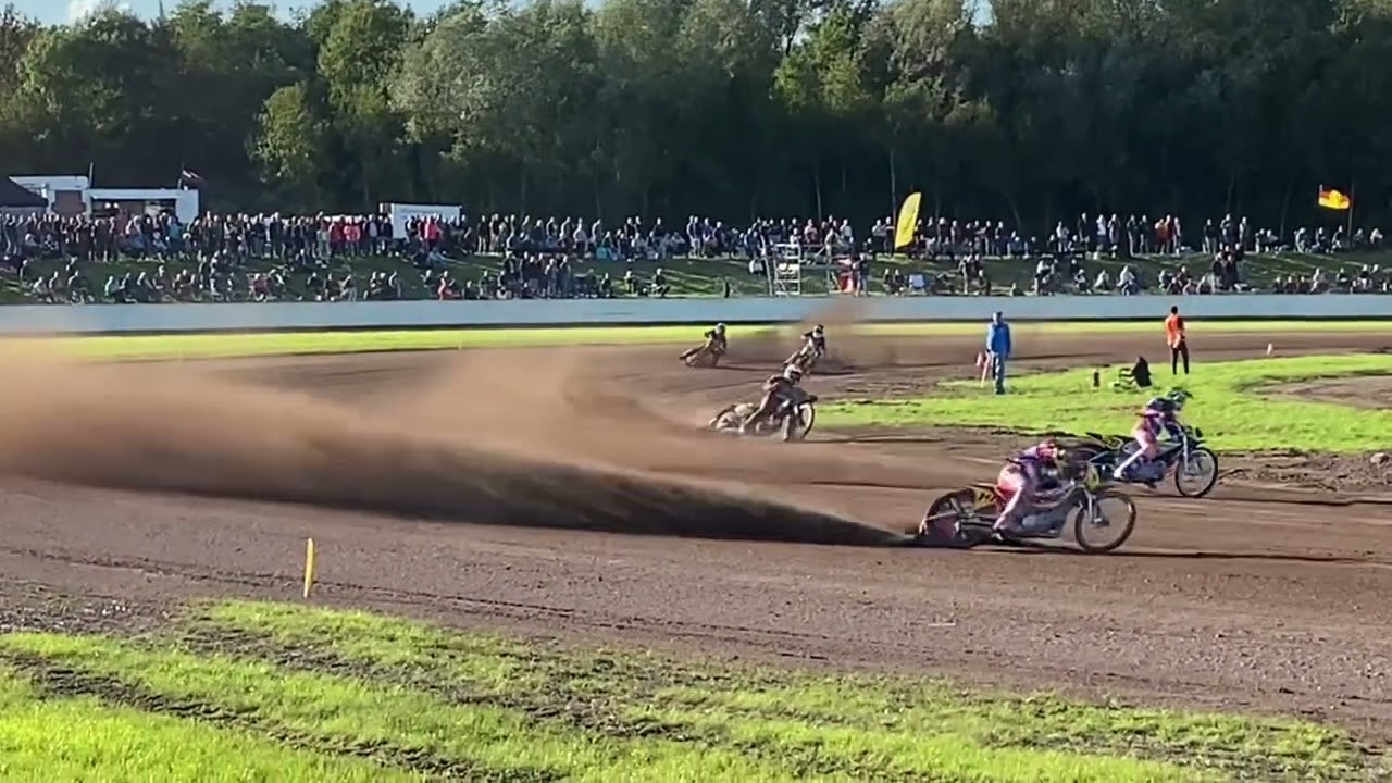 Longtrack of Nations Roden 23 Heat 10 Netherlands—Denmark Hummel, Hansen, Meijerink, Bukhave, Meijer
