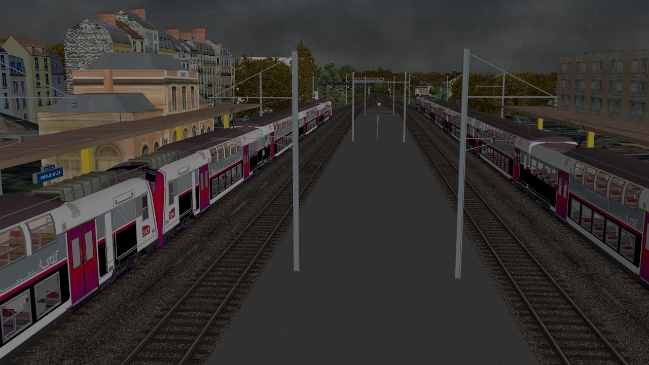 Open Rails - RER C - SARA