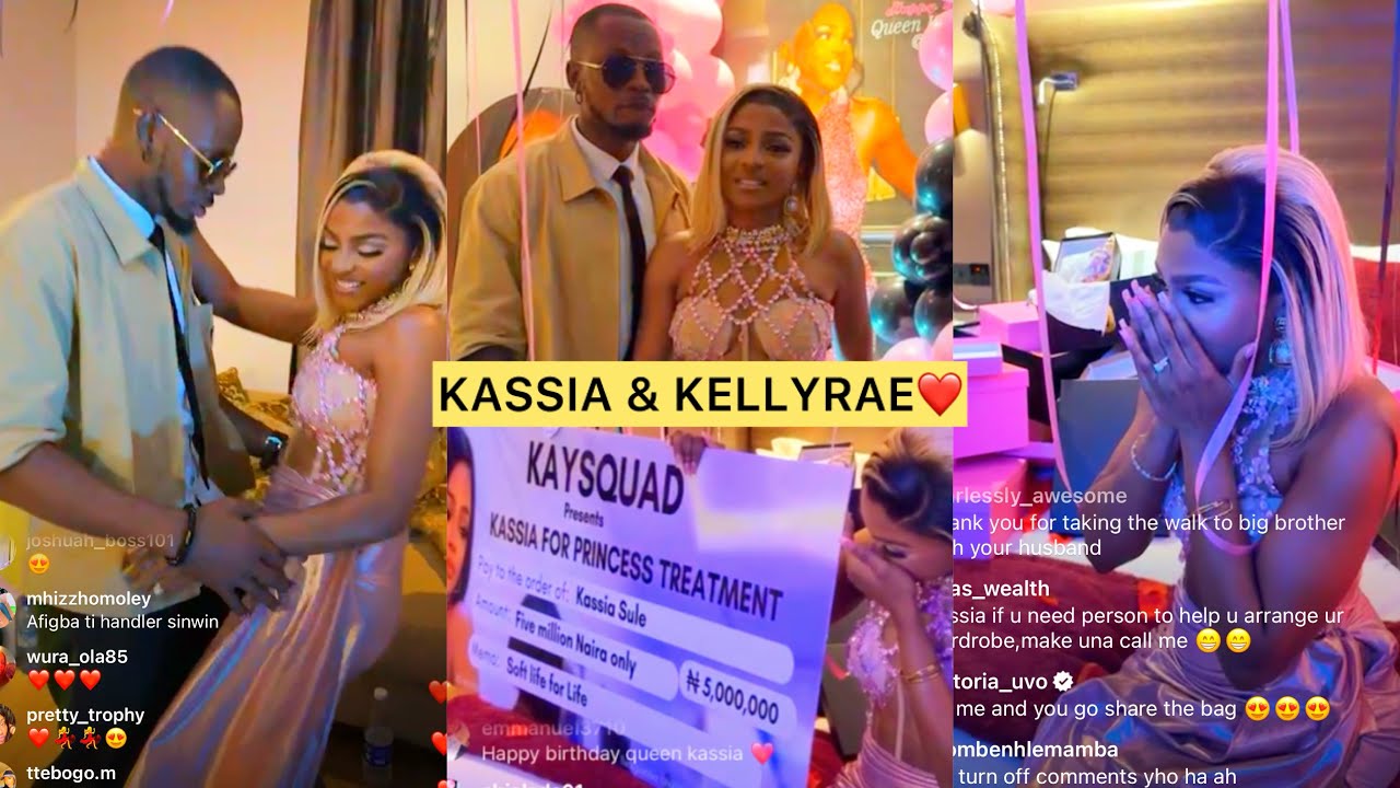 KASSIA MASSIVE BIRTHDAY SURPRISE❤️KELLYRAE & KASSIA DANCE💃🏻 BBNAIJA NO LOOSE GUARD| BBNAIJA