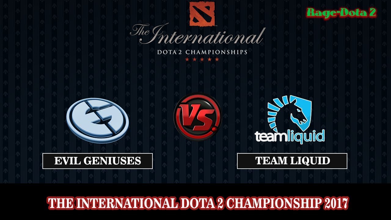 Evil Geniuses VS Team Liquid BO2 ( Game 2) | DOTA 2 The International 7 (TI7) 2017