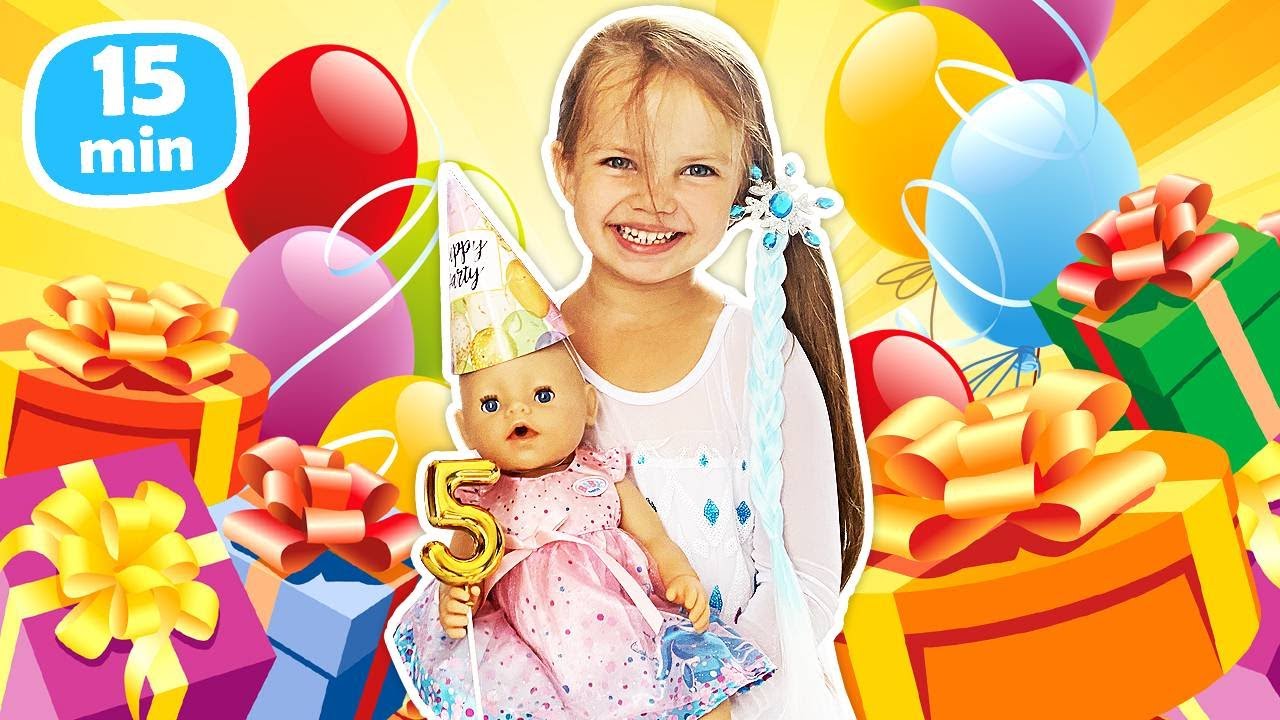 ¡Maya celebra su cumpleaños! Los videos con muñecas.
