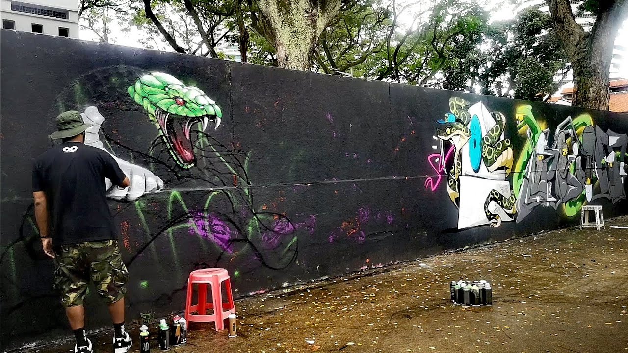 2025 YEAR OF THE SNAKE GRAFF JAM