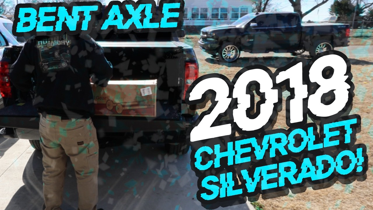 Swapping bent axle on a 2018 Chevrolet Silverado!