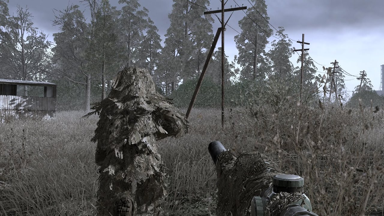 ОПЕРАЦИЯ В КАМУФЛЯЖЕ Call of Duty 4: Modern Warfare #shorts #shortslive