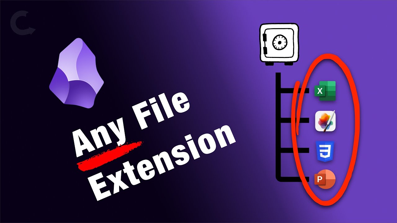 How to see files with any extension in Obsidian (how-to)