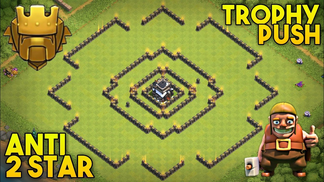 New Best Th9 Trophy Pushing Base Layout 2019 | Anti 2 Star Th9 Base w/ Replay Proof | Clash of Clans