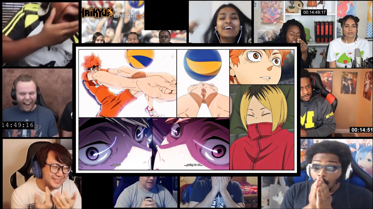 PITONS || Haikyuu!! To The Top Season 4 Part 2 Episode 22 Reaction Mashup