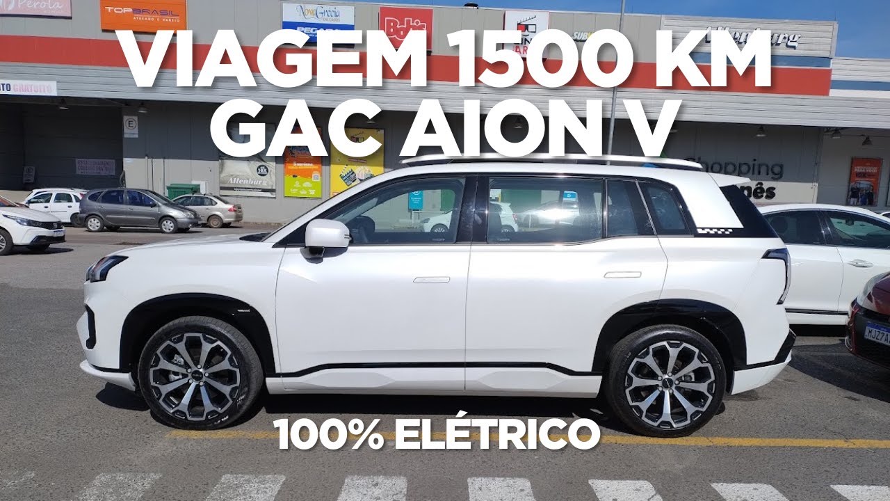 Autonomia na estrada do AION V GAC - Viagem de Porto Alegre-RS até Bauru-SP